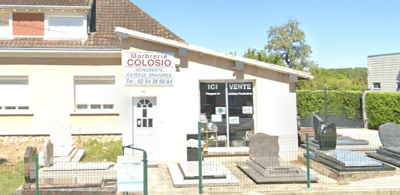 Photographie Marbrerie COLOSIO de Châtillon-sur-Indre