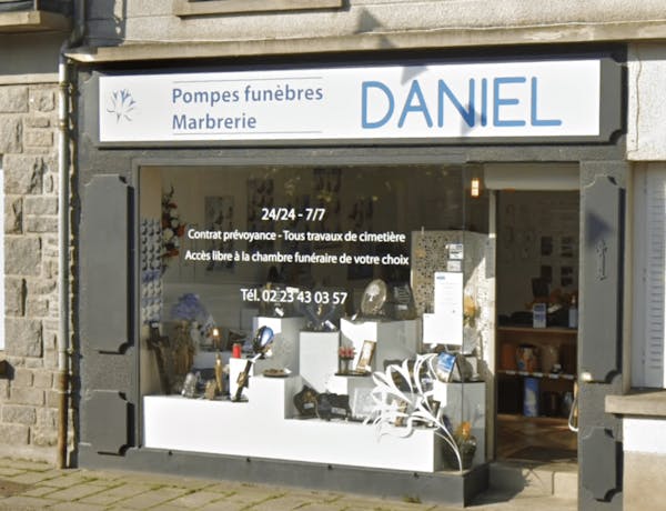 Photographie de la Pompes Funèbres Marbrerie Daniel-Priour de Saint-Méen-le-Grand