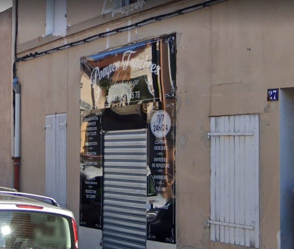 Photographie de la Pompes Funèbres Archange de Marseille