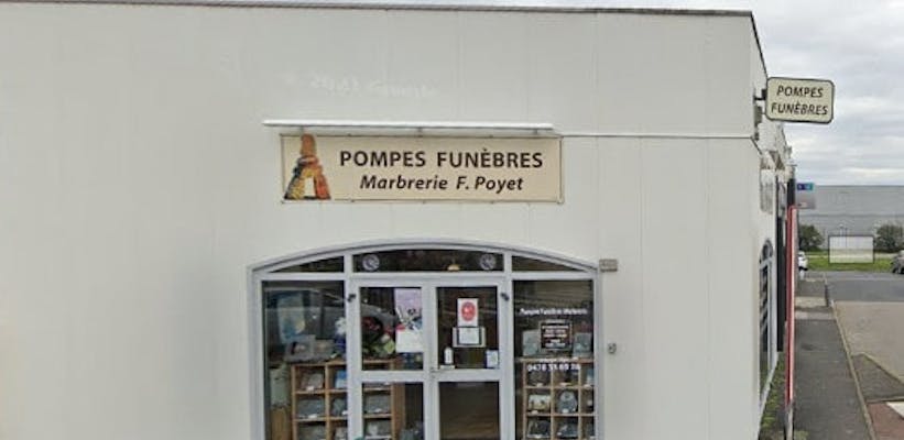 Photographie de la Pompes Funèbres Poyet de la ville de Civrieux-d'Azergues