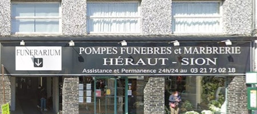 photo de l'agence Pompes Funèbres Marbrerie Héraut-Sion