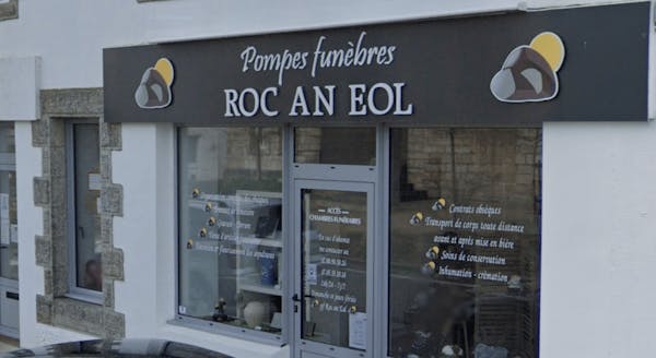 Photographie de la Pompes Funèbres Roc an Eol