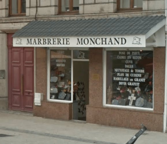 Photographie de la Marbrerie Monchand Père et Fils