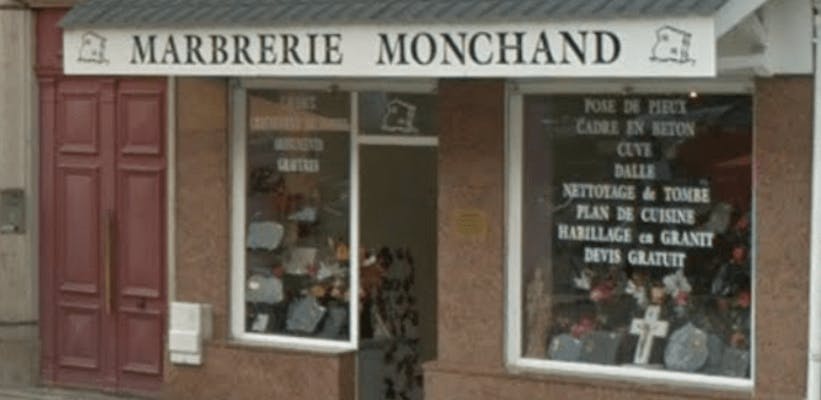 Photographie de la Marbrerie Monchand Père et Fils