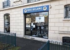 Devanture de Pompes Funèbres ROC ECLERC