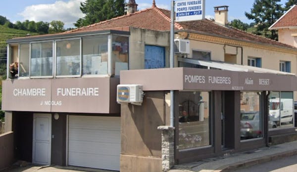 Photographie Pompes Funèbres Marbrerie Alain Besset de Sarras