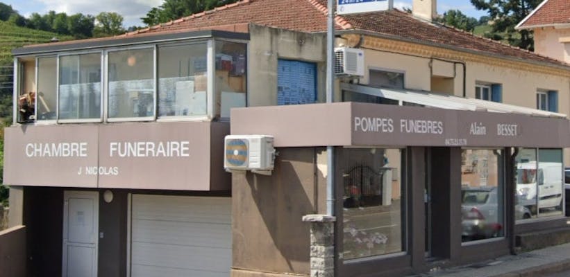 Photographie Pompes Funèbres Marbrerie Alain Besset de Sarras