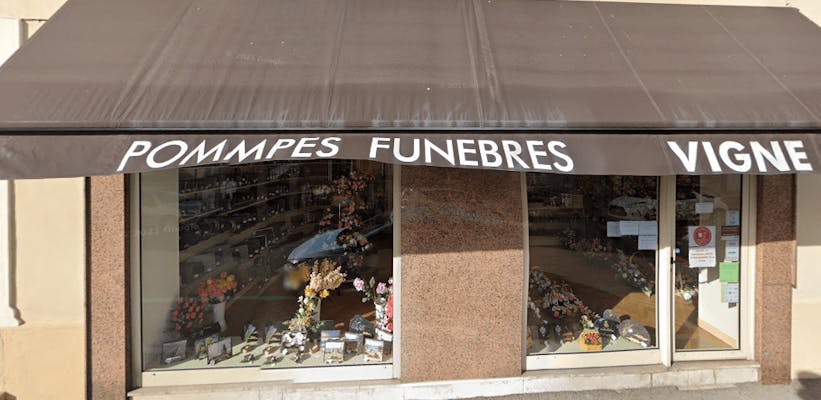 Photographie de la Pompes Funèbres Vigne