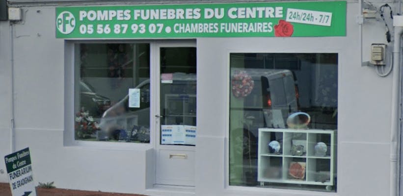 Photographie de la Pompes Funèbres du Centre