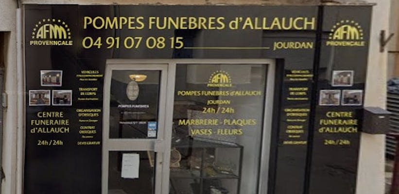 Photographie de la Pompes Funèbres et Marbrerie Provençale d'Allauch