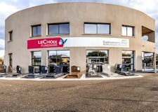 Devanture de Pompes Funèbres Marbrerie FENOY - BELZUNCE - Le Choix Funéraire