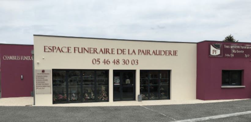 Photographie Pompes Funèbres Marbrerie Gorenflos de Jonzac