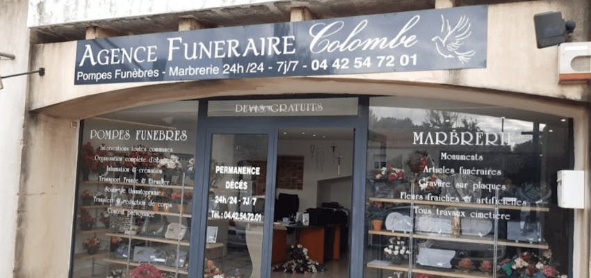 photo de l'agence Agence Funéraire Colombe