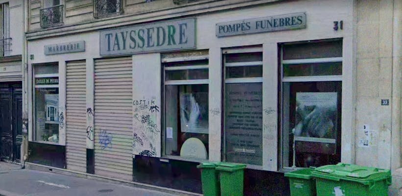 Photographie de Pompes Funèbres et Marbrerie Rebillon-Tayssèdre de Paris