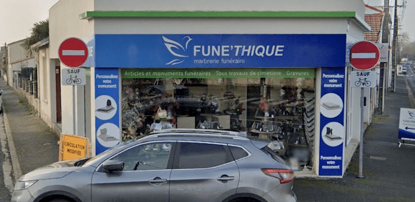 Photographie Marbrerie Funéthique de La Rochelle