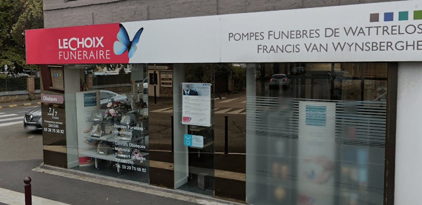 Photographie Pompes Funèbres Francis Van Wynsberghe de Wattrelos