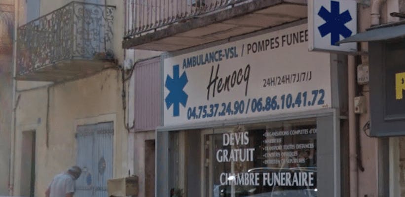 Photographie de Pompes Funèbres Ardéchoises