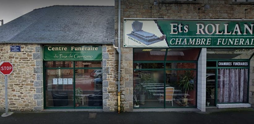 Photographie de la Pompes Funèbres Rolland de la ville de Guingamp