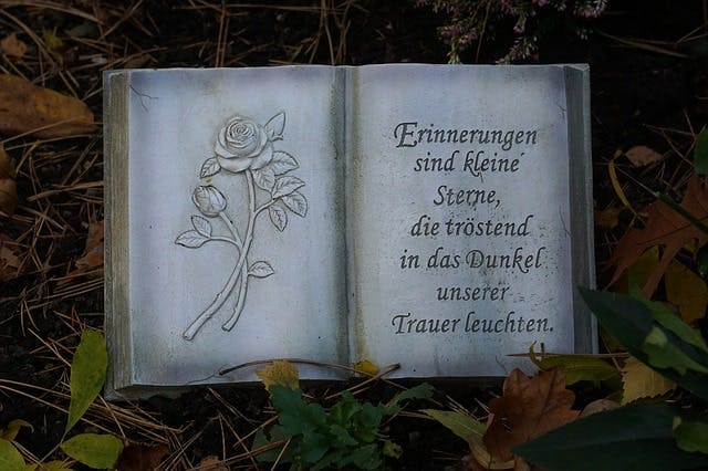 epitaphe en allemand 