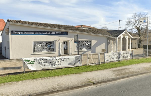 Photographie de la Pompes Funèbres et Marbrerie des Graves - Dignité funéraire