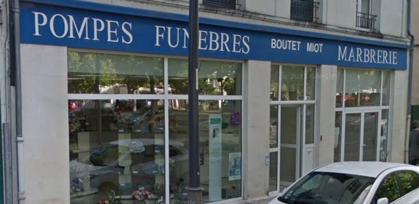 Photographie Pompes Funèbres et Marbrerie Boutet Miot de Châtellerault