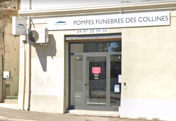 Photographie de la Pompes Funèbres des Collines de Nice