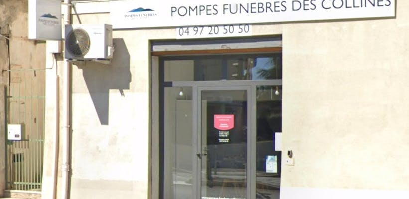 Photographie de la Pompes Funèbres des Collines de Nice
