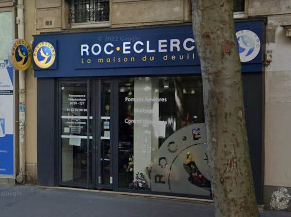 Photographie de La Pompes Funèbres Roc-Eclerc de Paris 

