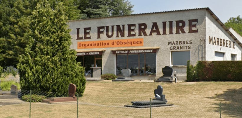Photographie de la Pompes Funèbres Vigouroux
