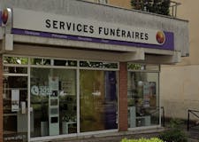 Devanture de Pompes Funèbres Générales