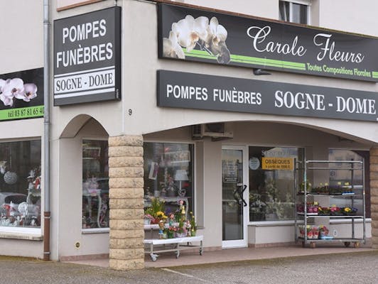 Photographie de la Pompes Funèbres Sogne Dome de Théding
