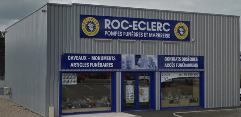 Photographie de la Roc-Eclerc Pompes funèbres Faucheron