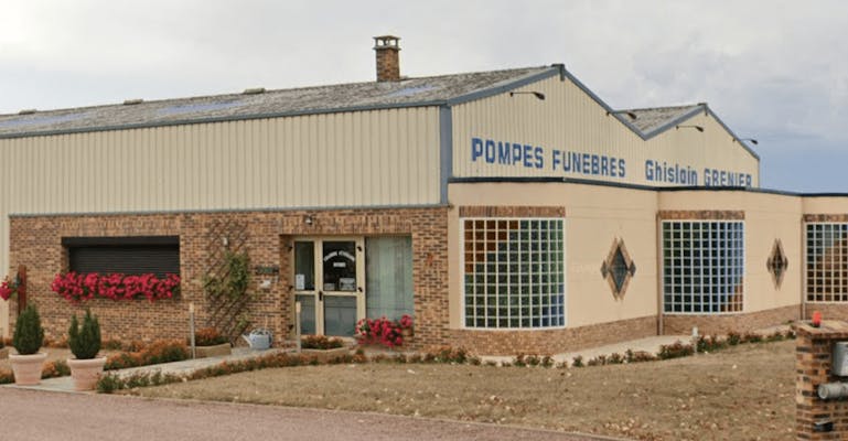 Photographie de la Pompes Funèbres Grenier Ghislain de Roye
