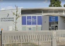 Devanture de Pôle Funéraire Public - Métropole de Lyon