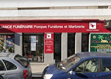 Devanture de Pompes Funèbres Alliance Funéraire