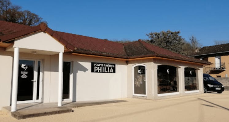 Photographie Pompes Funèbres Philia de Saint-Benoît