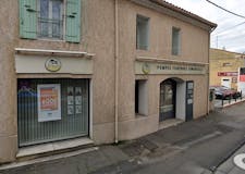 Devanture de Simoncelli Pompes Funèbres et Marbrerie