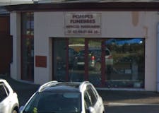 Devanture de Pompes Funèbres Bloyet