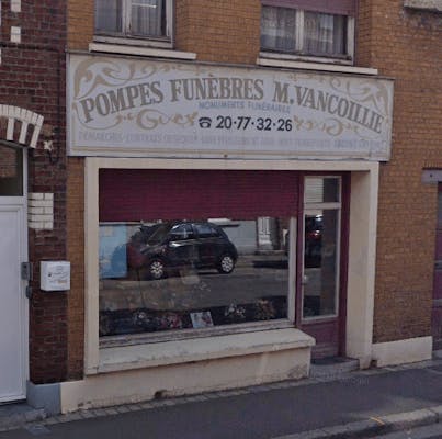 Photographie Pompes Funèbres Vancoillie d'Armentières