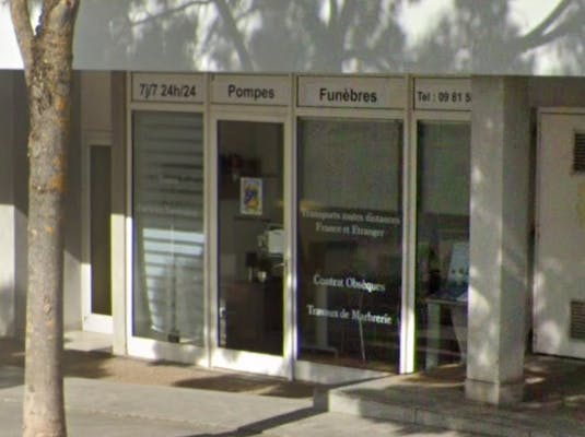 Photographie de la Pompes Funèbres de Saint-Arnaud de Francheville