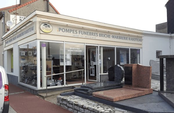 Photographie Pompes Funèbres Briche et Marbrerie Raboteau de Calais