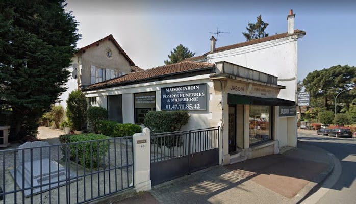 Photographie de la Pompes Funèbres Marbrerie Jaboin de Garches