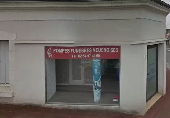 Photographie de la Pompes Funèbres Meusnoises de la ville de Meusnes