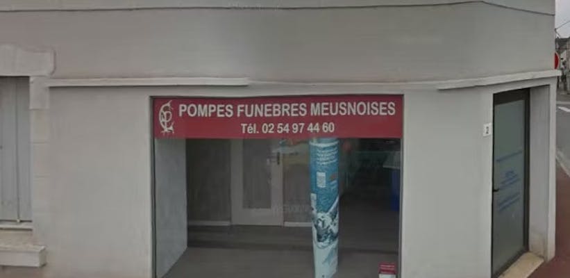 Photographie de la Pompes Funèbres Meusnoises de la ville de Meusnes
