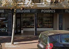 Devanture de Pompes Funèbres Jaboin
