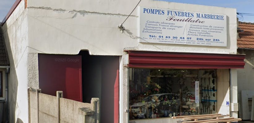 Photographie de Pompes Funèbres Marbrerie Feuillatre de Montfermeil
