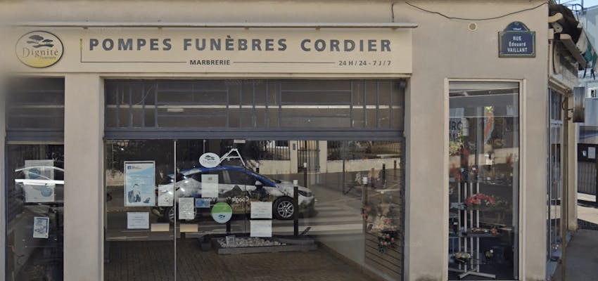 photo de l'agence Pompes Funèbres et Marbrerie Cordier