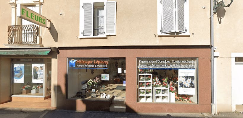 Photographie de Pompes Funèbres Marbrerie Mélanger