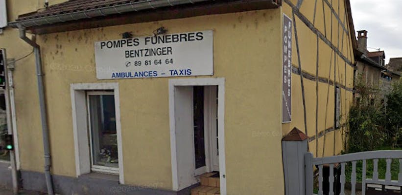 Photographie Pompes Funèbres BENTZINGER de Sierentz