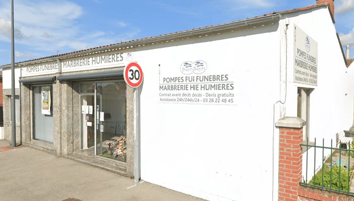 Photographie Pompes Funèbres et Marbrerie Humières de Bourbourg